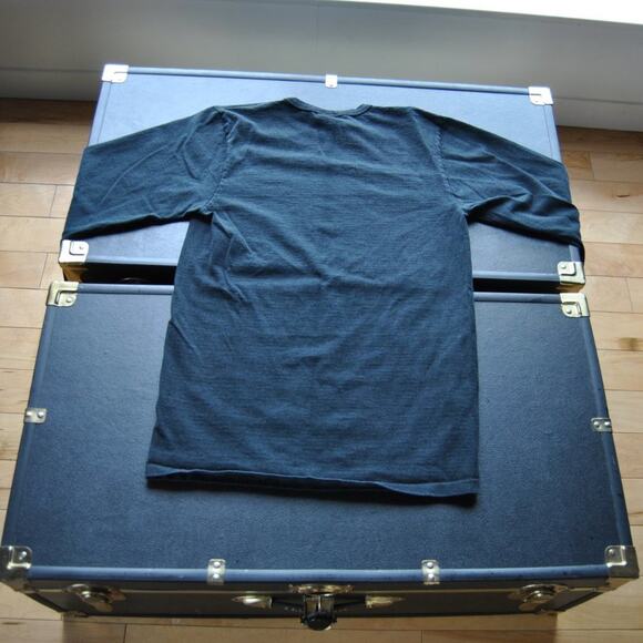 Champion Small Camo & Gold Logo Black Long Sleeve Shirt - Picture 5 of 5